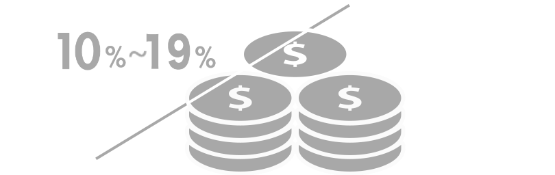 22.5%の手数料を頂戴する仕組みです。